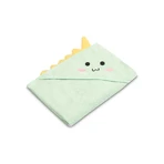 Baby Handtuch mit Kapuze 100X100 Sm Dinosaurier Mint Sensillo
