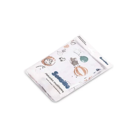 Musselin Swaddle Spaß in den Himmel 120X120 Eg-0158 Sensillo