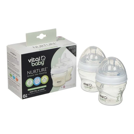 Zuigflessen Anti-Colic 150 ml. 0+ Vitale baby