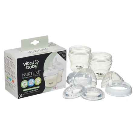Zuigflessen Anti-Colic 150 ml. 0+ Vitale baby