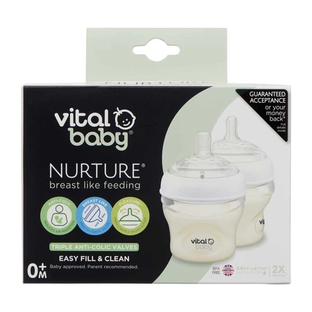 Zuigflessen Anti-Colic 150 ml. 0+ Vitale baby