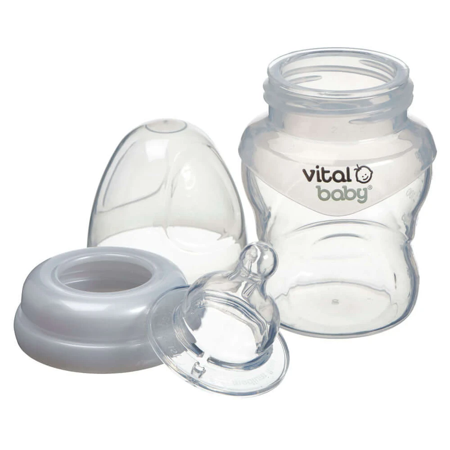 Siliconen Anti-Koliek Voederhulp 150 ml. 0+ Vitale baby