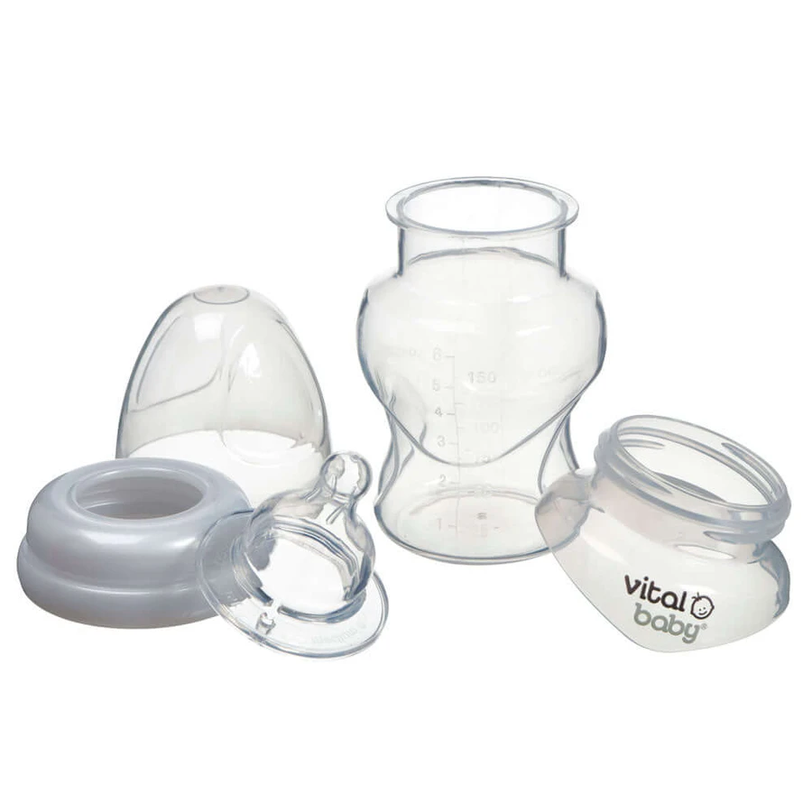 Siliconen Anti-Koliek Voederhulp 150 ml. 0+ Vitale baby