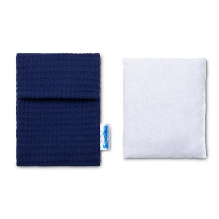 Tampon gaufré Premium - Marine