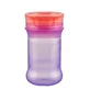Non-Spilling Cup With Soft Silicone Rim For Sipping 360° Purple Vital Baby