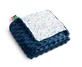 Manta- Viburnum azul marino 100X80