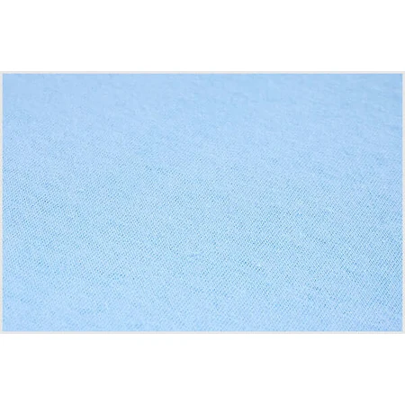 Baumwolle Blatt mit elastischen Jersey Blau 140X70 Sm Sensillo