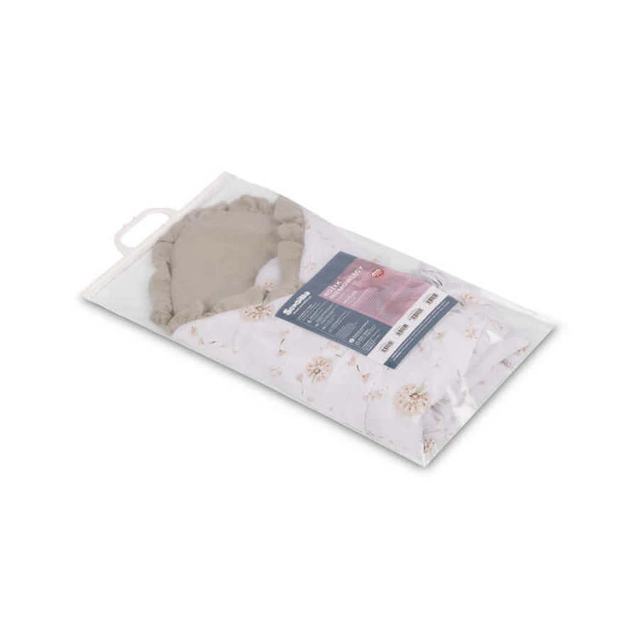 Windel für Entlastung Muslin Beige Löwenzahn 75X75 Sensillo