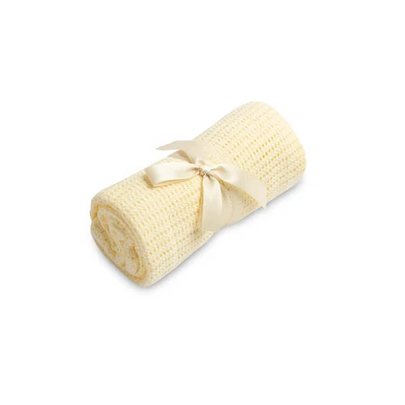 Blanket 100% Cotton Moli Ivory Sensillo