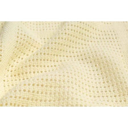 Blanket 100% Cotton Moli Ivory Sensillo