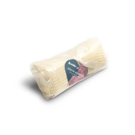 Blanket 100% Cotton Moli Ivory Sensillo