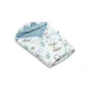 XL Stroll Windel Blau 115X115