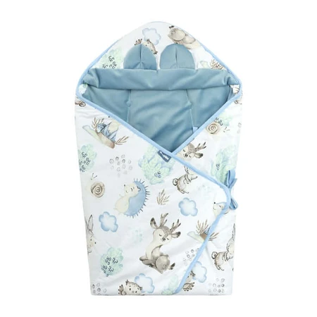 XL Stroll Windel Blau 115X115