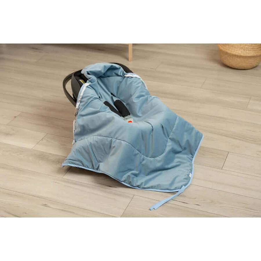XL Stroll Windel Blau 115X115