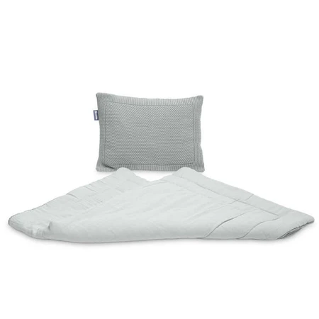 Juego de Cama o Cochecito Muselina Gris