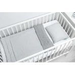 Juego de Cama o Cochecito Muselina Gris