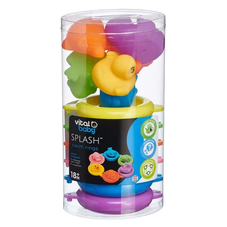 Juguetes de Baño Animales de Colores Vital Baby