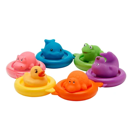 Juguetes de Baño Animales de Colores Vital Baby