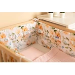 Bumper Peony Cot Surround