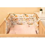 Bumper Peony Cot Surround