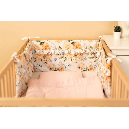 Bumper Peony Cot Surround