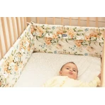 Bumper Peony Cot Surround