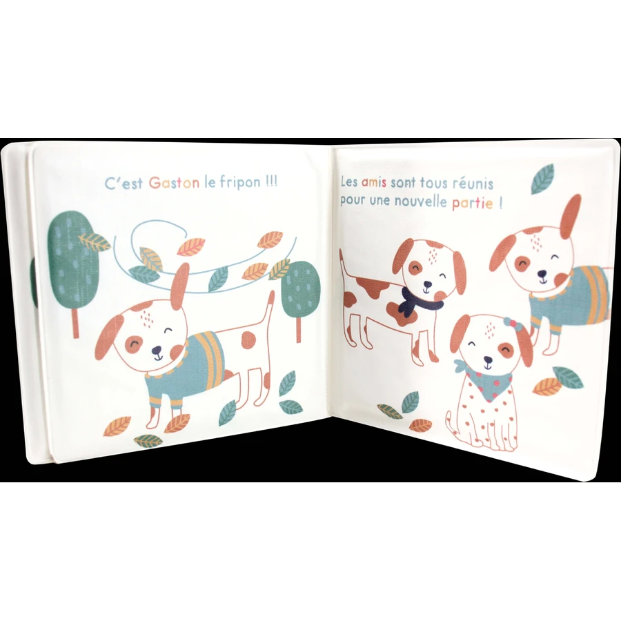 Libro de Baño Suave con Cachorros Babycalin