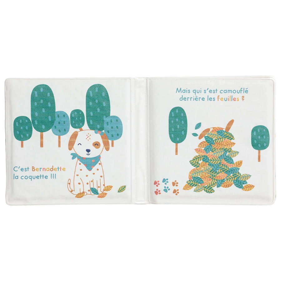 Libro de Baño Suave con Cachorros Babycalin