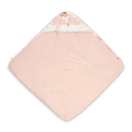 Muslin Diaper 90X90Cm Fairy Pink For Car Seat 0-13Kg