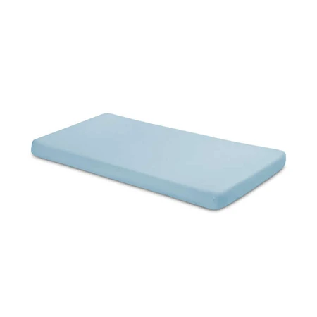 Baumwolle Blatt mit Radiergummi Jersey Deluxe Blau 60X120 Sensillo