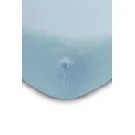 Baumwolle Blatt mit Radiergummi Jersey Deluxe Blau 60X120 Sensillo