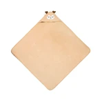 Toalla Bebé Con Capucha 100X100 Sm Ciervo Beige Sensillo