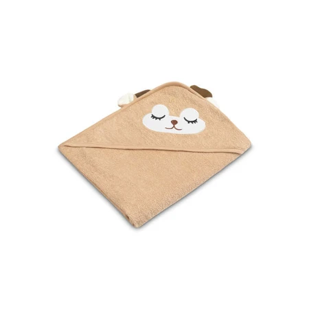 Toalla Bebé Con Capucha 100X100 Sm Ciervo Beige Sensillo