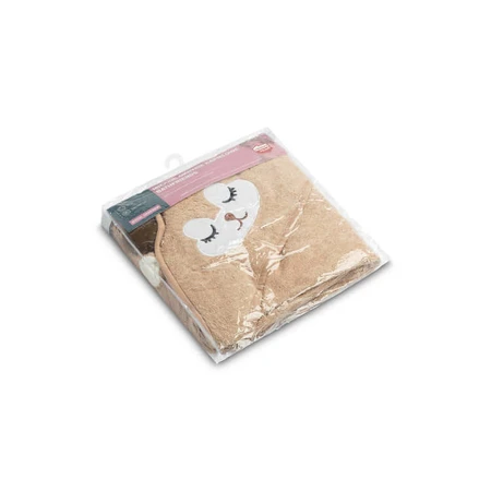 Toalla Bebé Con Capucha 100X100 Sm Ciervo Beige Sensillo