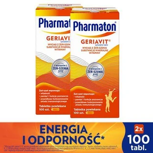 2x Pharmaton Geriavit, 100 capsule
