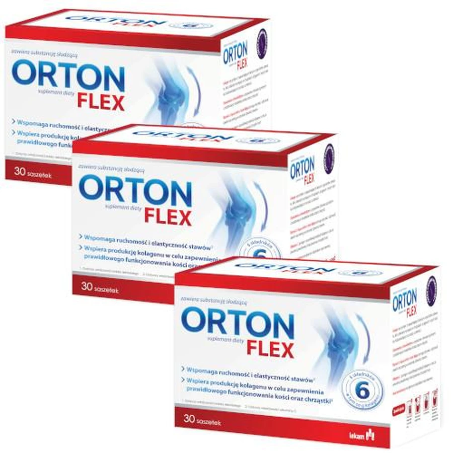 3 x ORTON FLEX, 30 pièces