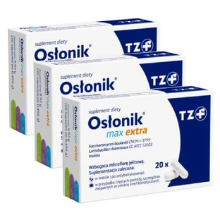 Zestaw 3 x Osłonik Max Extra, 20 kapsułek