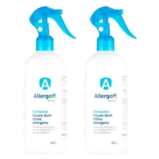 Zestaw Allergoff Spray antialérgico, 2x 400ml
