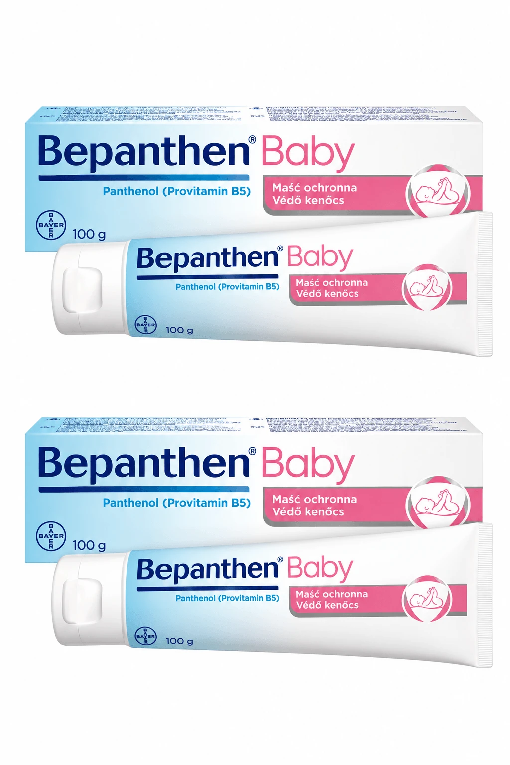 BEPANTHEN Baby Protective Ointment Set, 2x100 g
