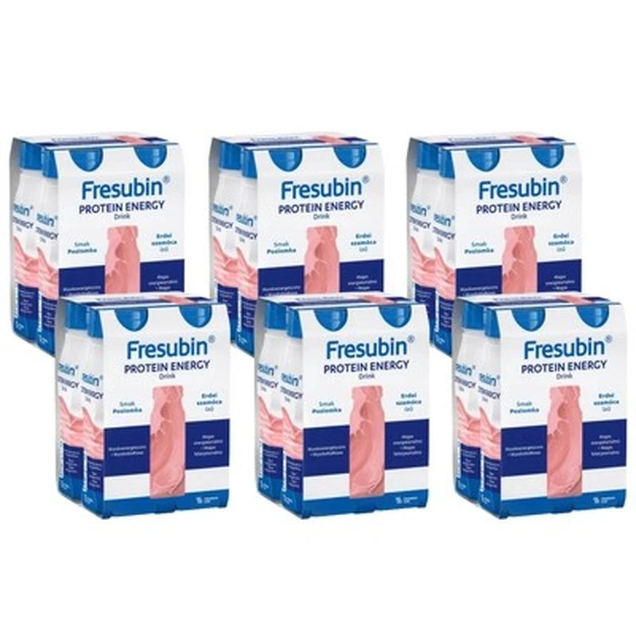 Fresubin Protein Energy Trinknahrung, Erdbeergeschmack, 24x200ml