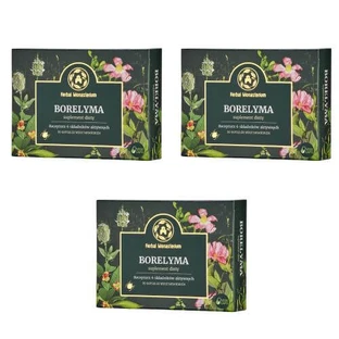 Zestaw HERBAL MONASTERIUM Borelyma, 3 x 30 kapsułek