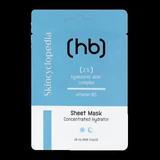 Hyaluronic acid and vitamin B5 HB face mask, 20 ml, Skincyclopedia
