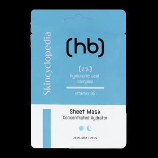 Gesichtsmaske mit Hyaluronsäure und Vitamin B5 HB, 20 ml, Skincyclopedia