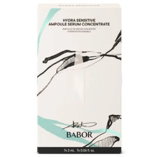 Edición limitada de viales, Hanna Schownald Hydra Sensitive con Ácido Hialurónico, Aloe Vera, Pro vitamina B5, 7 viales x 2ml, Babor