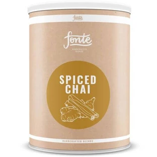 Té negro Chai especiado en polvo, 2000 g, Fonte