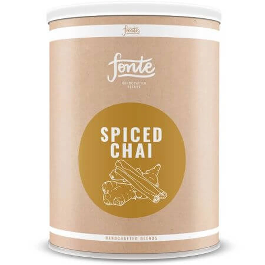 Té negro Chai especiado en polvo, 2000 g, Fonte