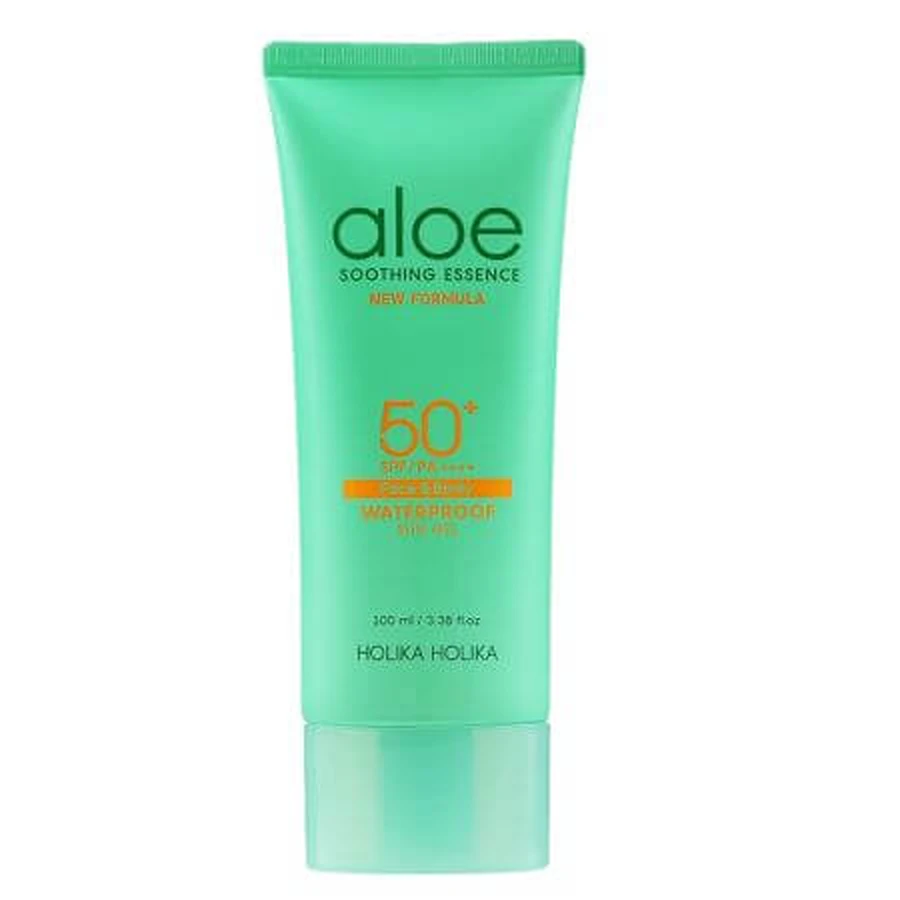 Cream with aloe vera and SPF 50+, 100 ml, Holika Holika