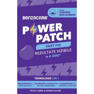 Anti-acne pleisters Power Patch Fast Fix, 36 stuks, Benzacare