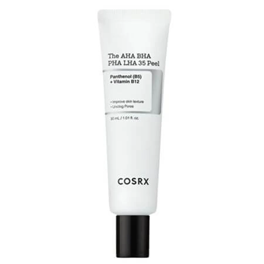 Gel exfoliante con AHA, BHA, PHA y LHA, 30 ml, Cosrx