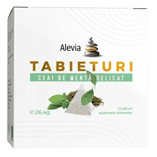 Té suave a la menta Tabieturi , 12 bolsitas, Alevia